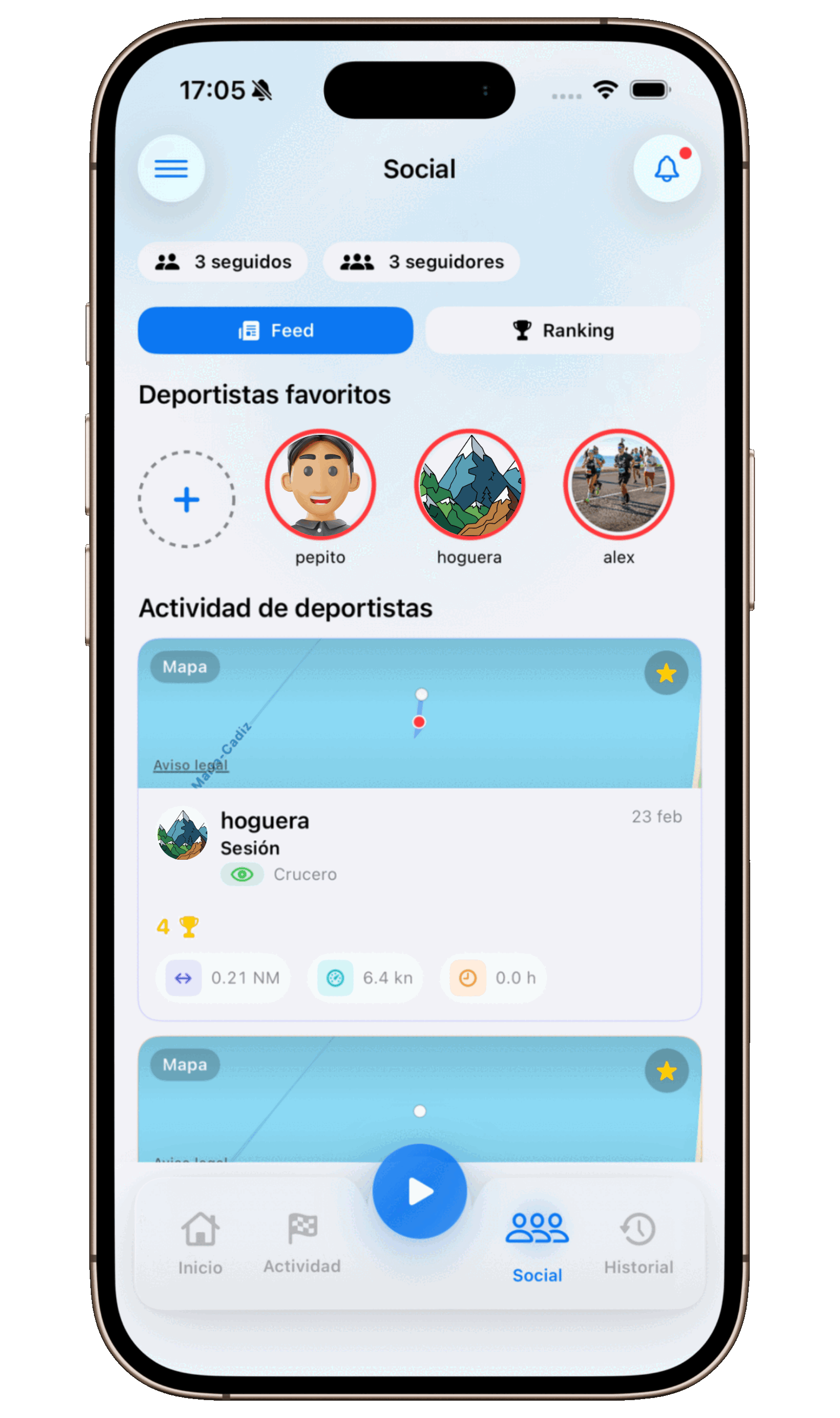 Comunidad SailIQ en iPhone